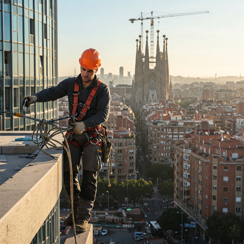 Instalación de líneas de vida