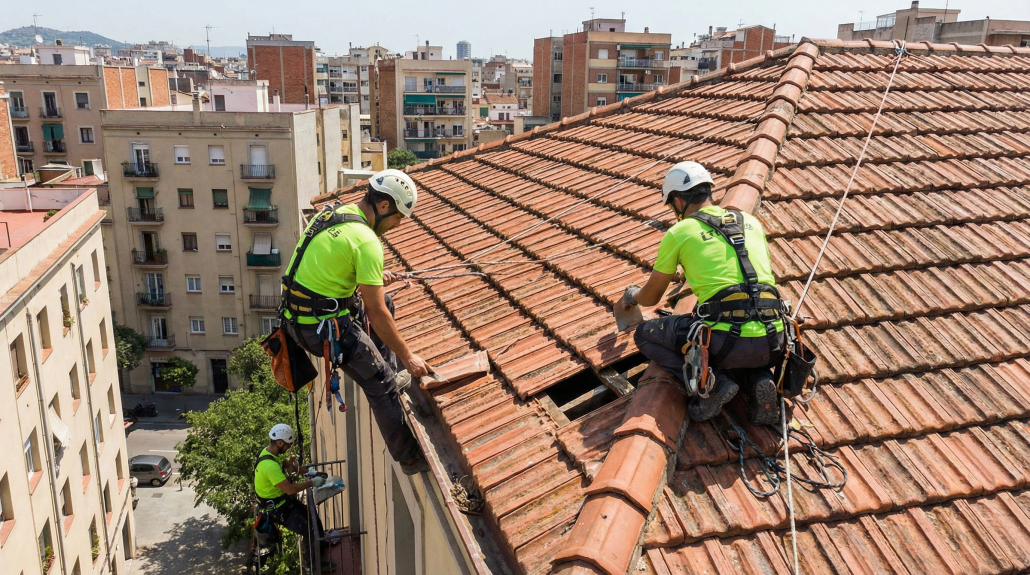 sustitucion-tejas-rotas-mantenimiento Sustitución de tejas rotas