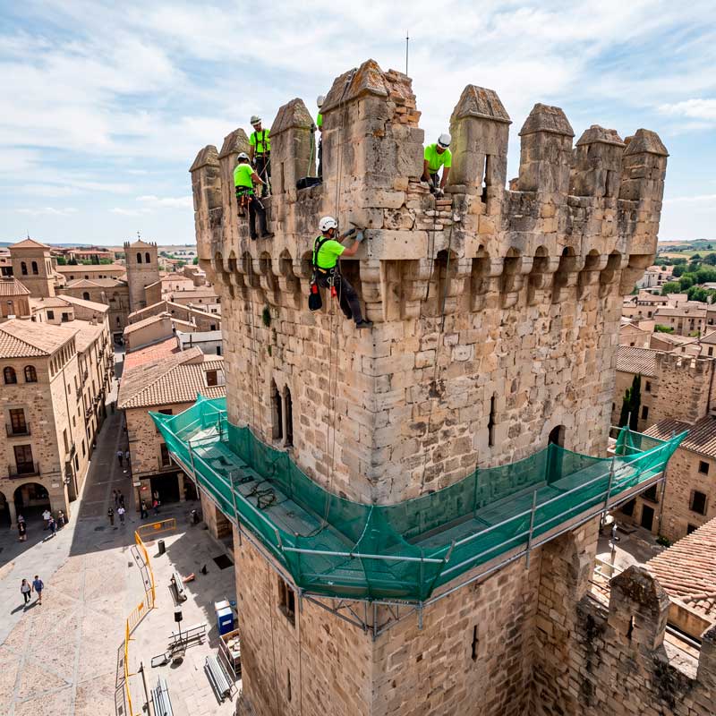 Consolidacion-de-merlones-y-paramentos-de-una-torre